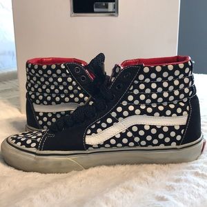 ❤️ VANS SK8-Hi tops Polka Dot Pattern